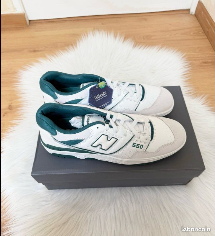 Baskets New Balance 550 – Homme – Taille 47,5 – Neuf avec