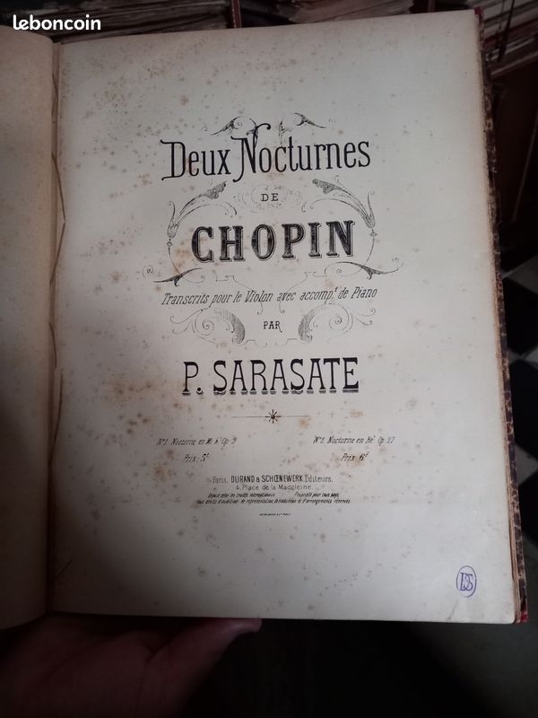 Partitions anciennes de musique (image 6)