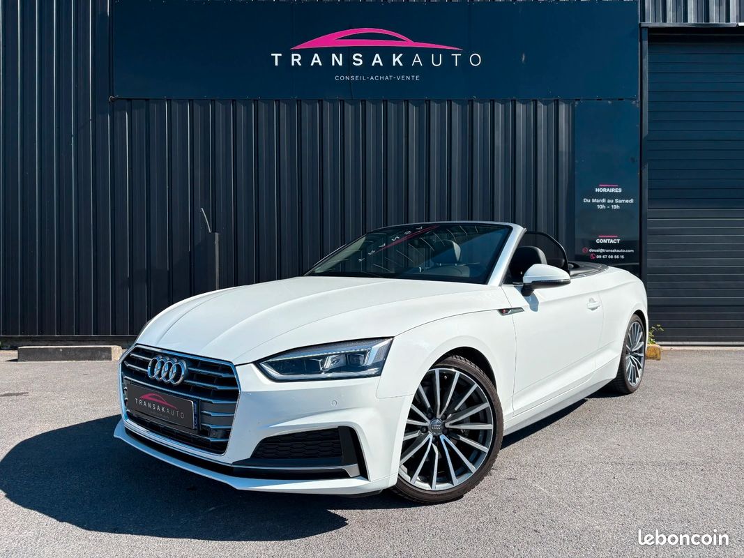 AUDI A5 CABRIOLET 2.0 TFSI 252 ch Quattro Stronic 7 S Line (image 1)