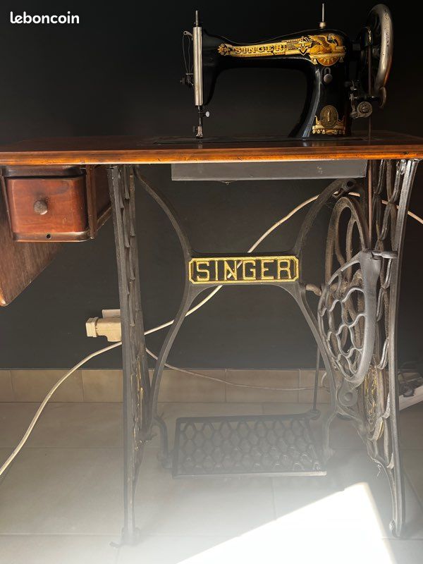Machine à coudre singer ancienne (image 6)