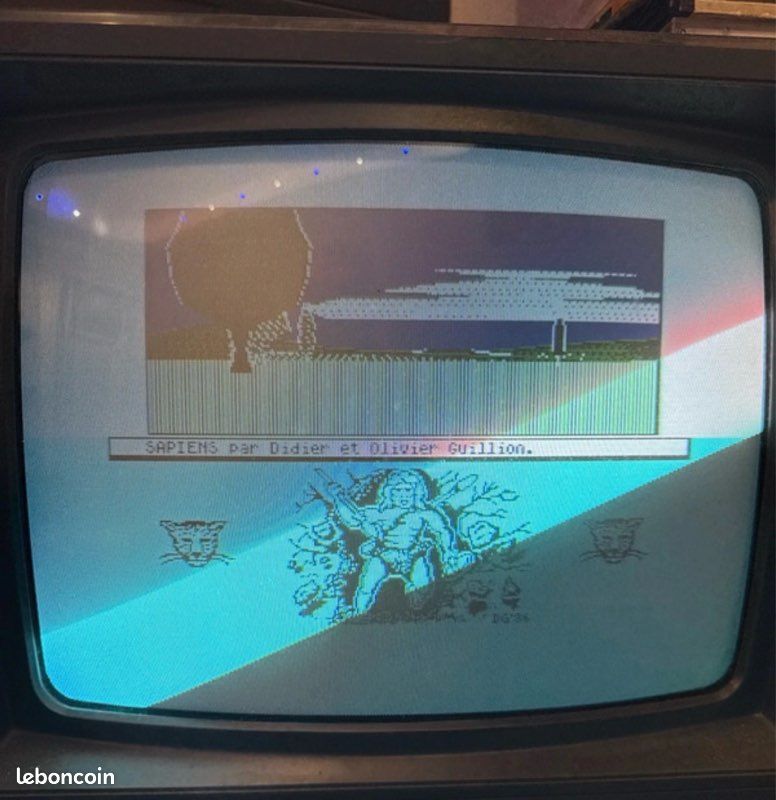 AMSTRAD CPC > GAMESLIST > SAPIENS (c) LORICIELS