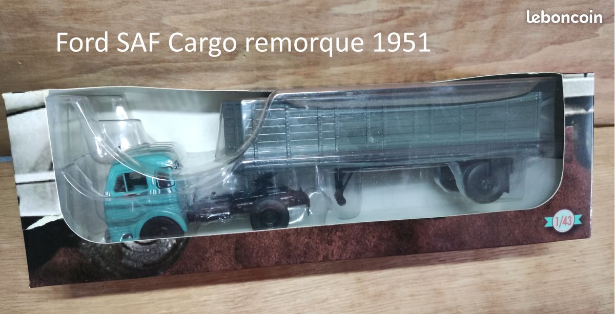 Kenworth Bullnose MACKIE THE MOVER 1:43 Remorque camion Altaya