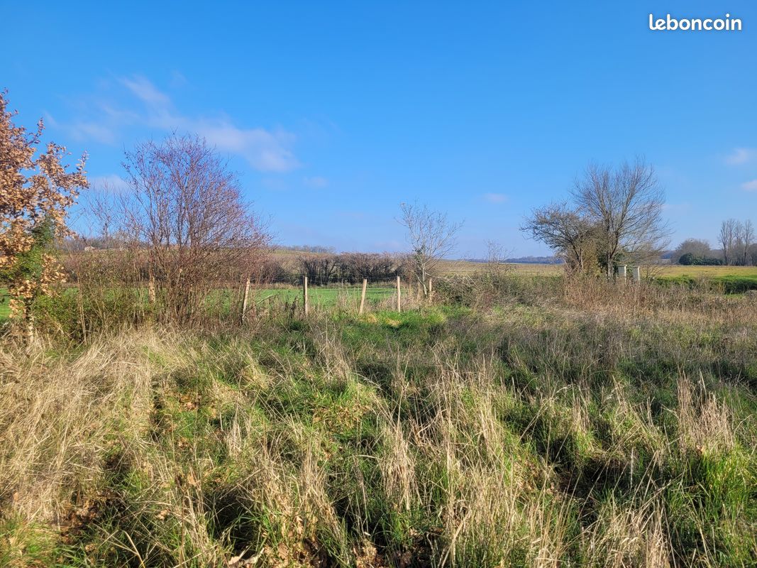Grand Terrain entièrement constructible 1634 m2 Particulier libre de tout constructeur · à Semoussac · 31 000 €