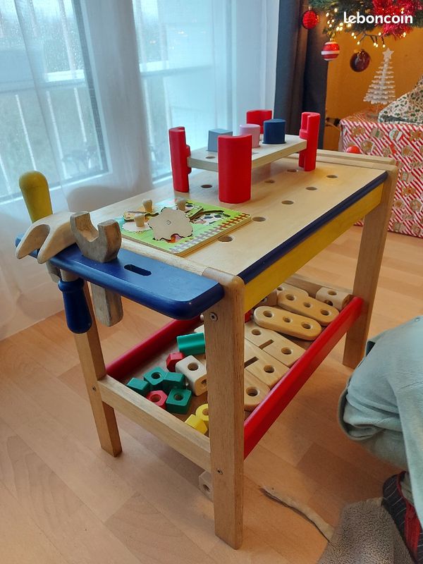 Etabli bois + lot jouets bébé (image 9)