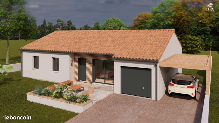 Maison 110.87 m² avec terrain à ROIFFE (86)