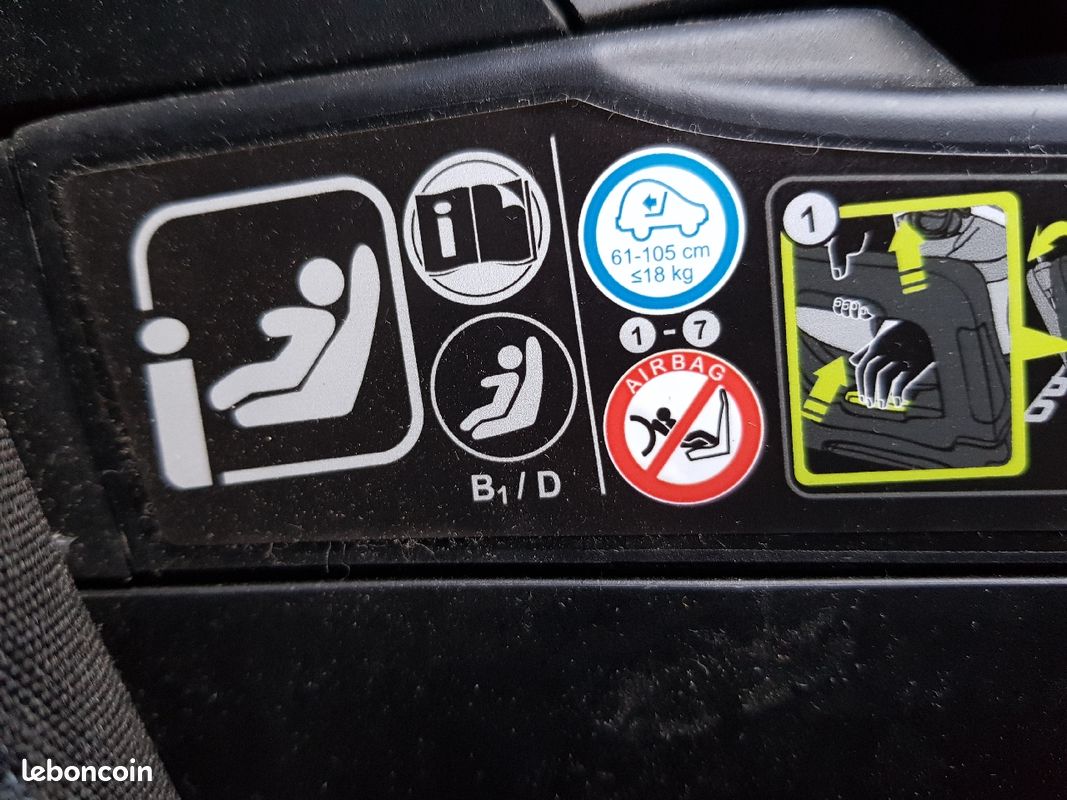 Siege auto Britax Romer Dualfix pivotant < 4 ans (image 7)