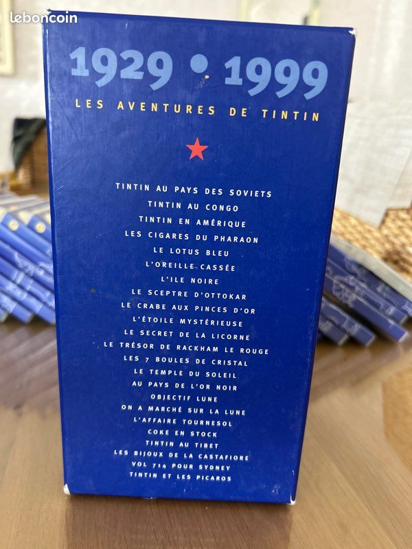 Coffret 21 DVD – Les Aventures de Tintin (Hergé) – Collection complète 1 à 21 (image 3)