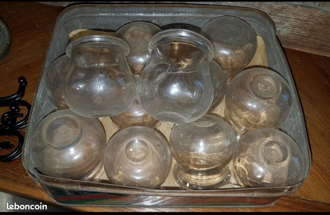 Lot d'ancienne ventouse médicinales (image 1)