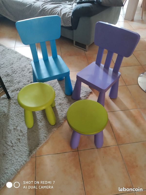 Chaisse + tabouret (image 2)