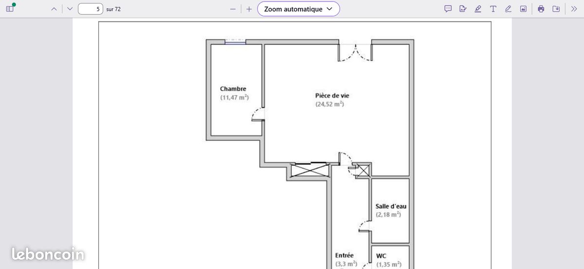 Appartement 2 pièces 43 m² · à Nantes · 43 m² · 165 000 €