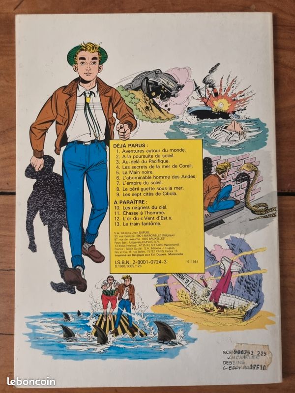 Marc Dacier tome 6 l'abominable homme des andes (image 2)