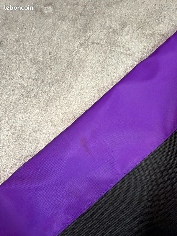 Manteau de ski-snowboard Durasuit racing vintage colorblock violet rouge taille S homme logo brodé (image 15)