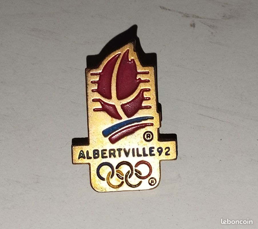Pin's Jeux Olympiques Albertville 92 - Curling - Vintage Collection