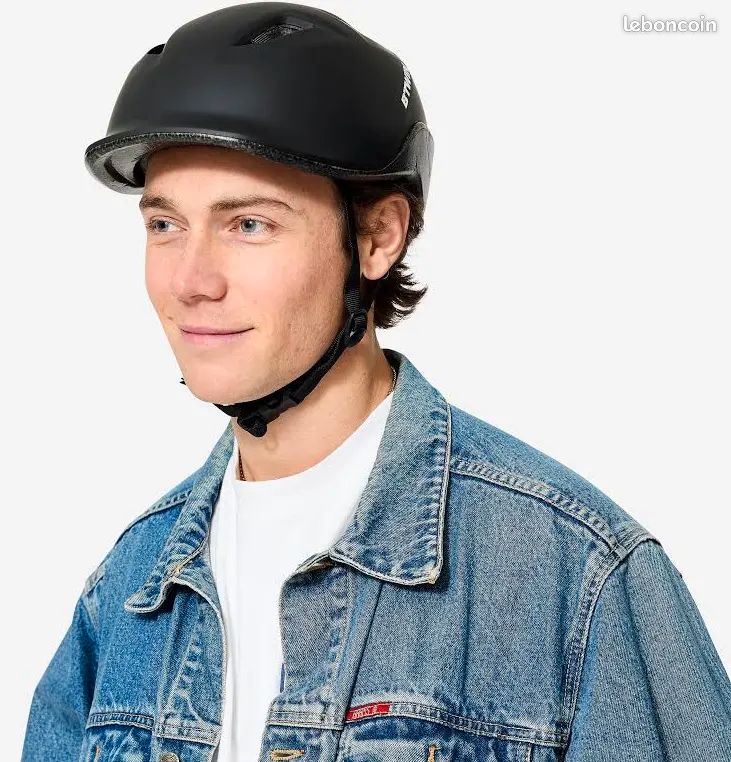Casque vélo noir (image 4)