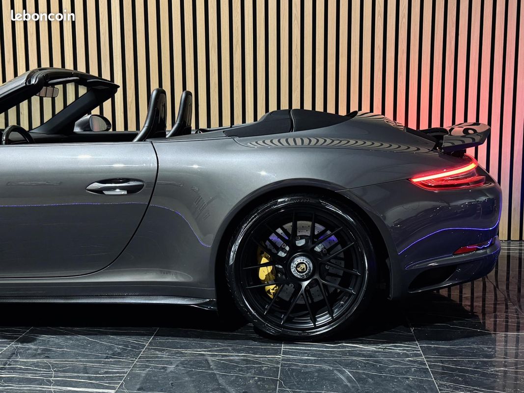 PORSCHE 911 CABRIOLET 991 (2) CARRERA 4 GTS Cabriolet 3.0 450 PDK 56KE D\'OPTIONS IMMAT FRANCE SUIVI PORSCHE (image 16)