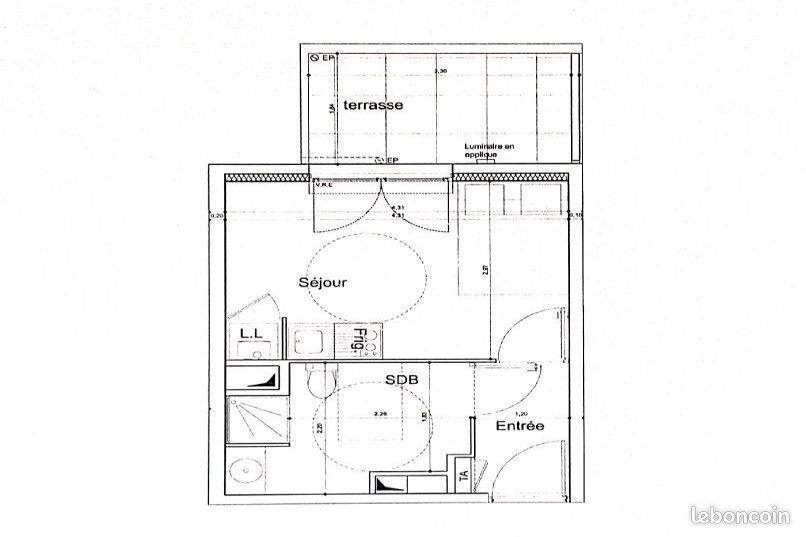 Studio 1 pièce 21 m² (image 5)