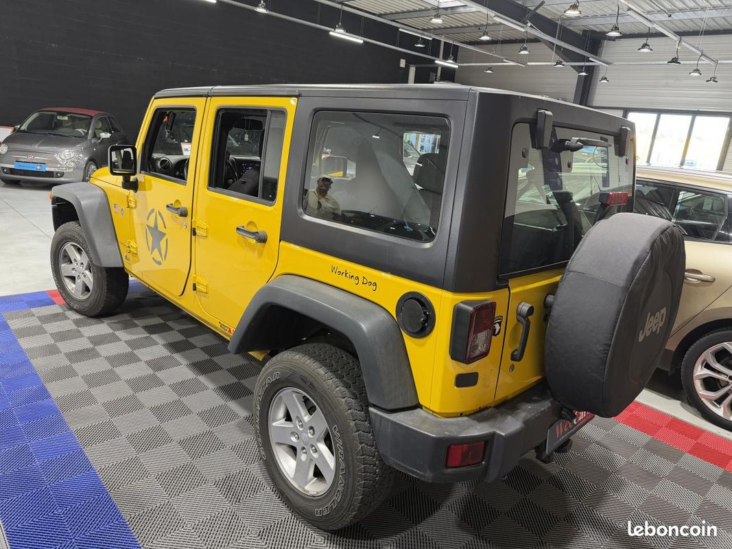 JEEP WRANGLER 2.8 CRD 200Cv 2015 Unlimited Sport PHASE 2 (image 4)
