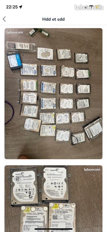 Lot hdd ssd (image 1)