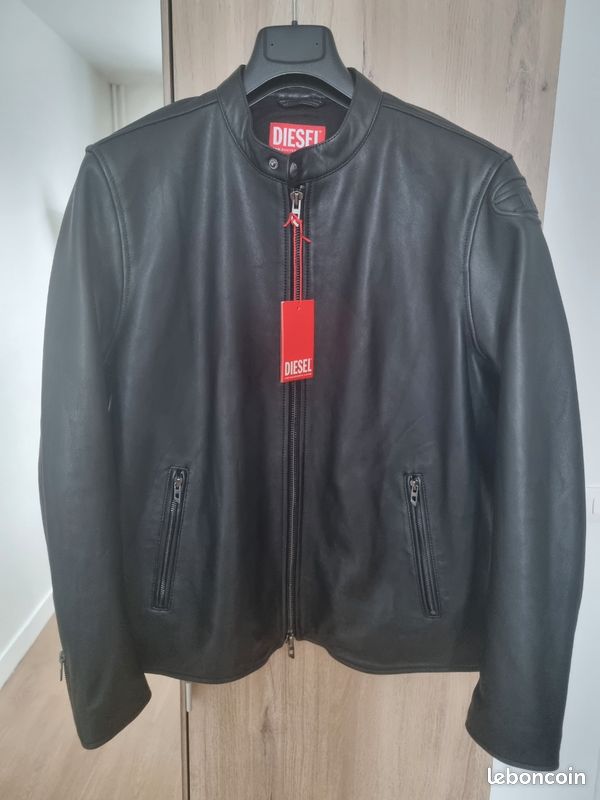 Veste Diesel Neuve Avec étiquette – Taille L, Style Urbain Et Confortable !