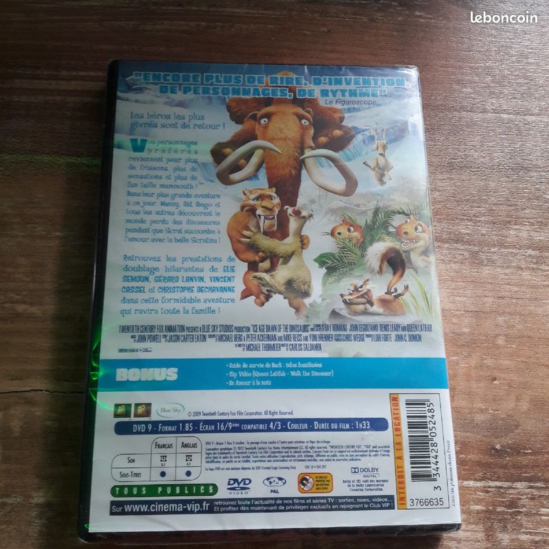 DVD l'âge de glace 3 sous scellé (image 2)