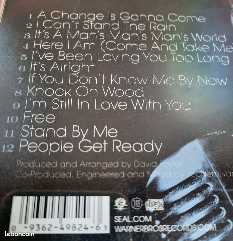 Lot de 2 CD - soul - Seal / plan B (image 5)