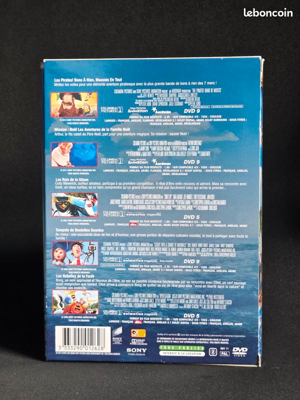Coffret 5 DVD d'animation (image 3)
