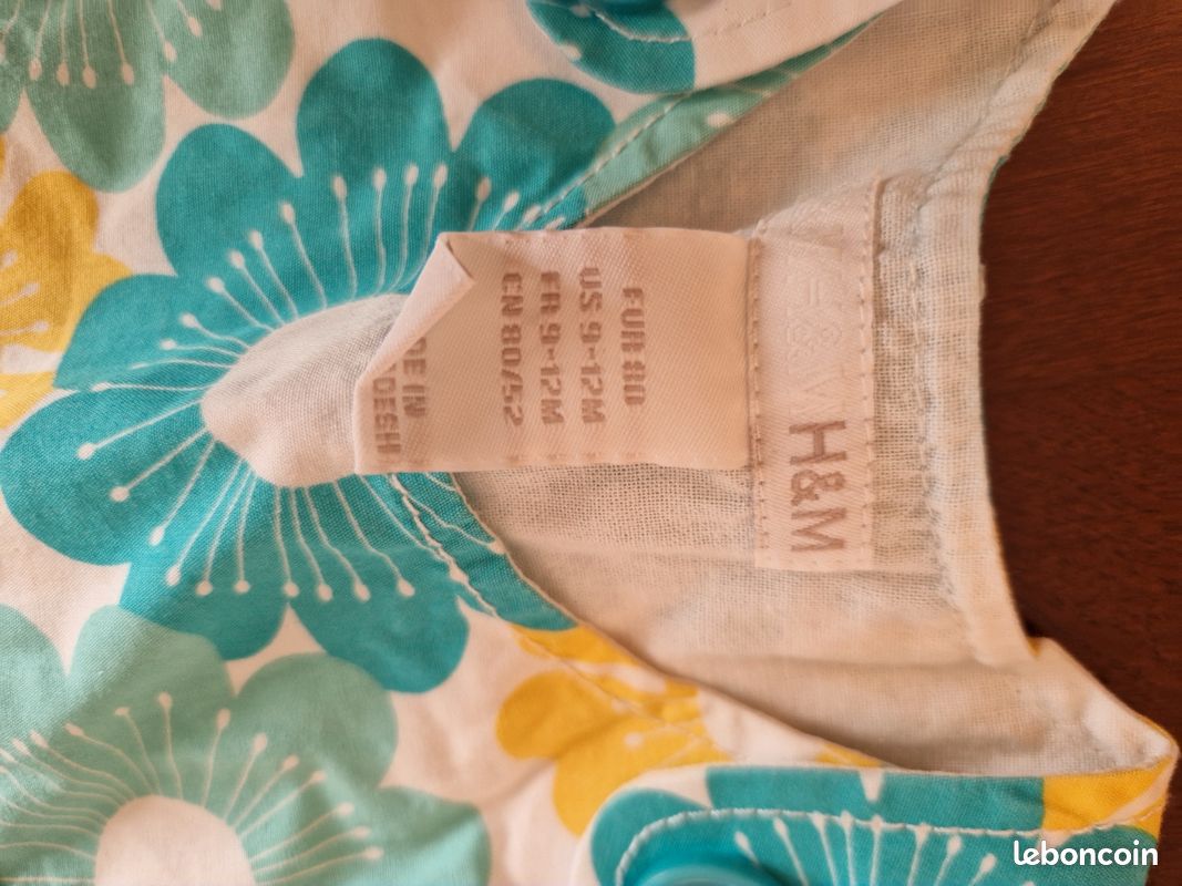 Robe h et m 9 12 mois (image 3)