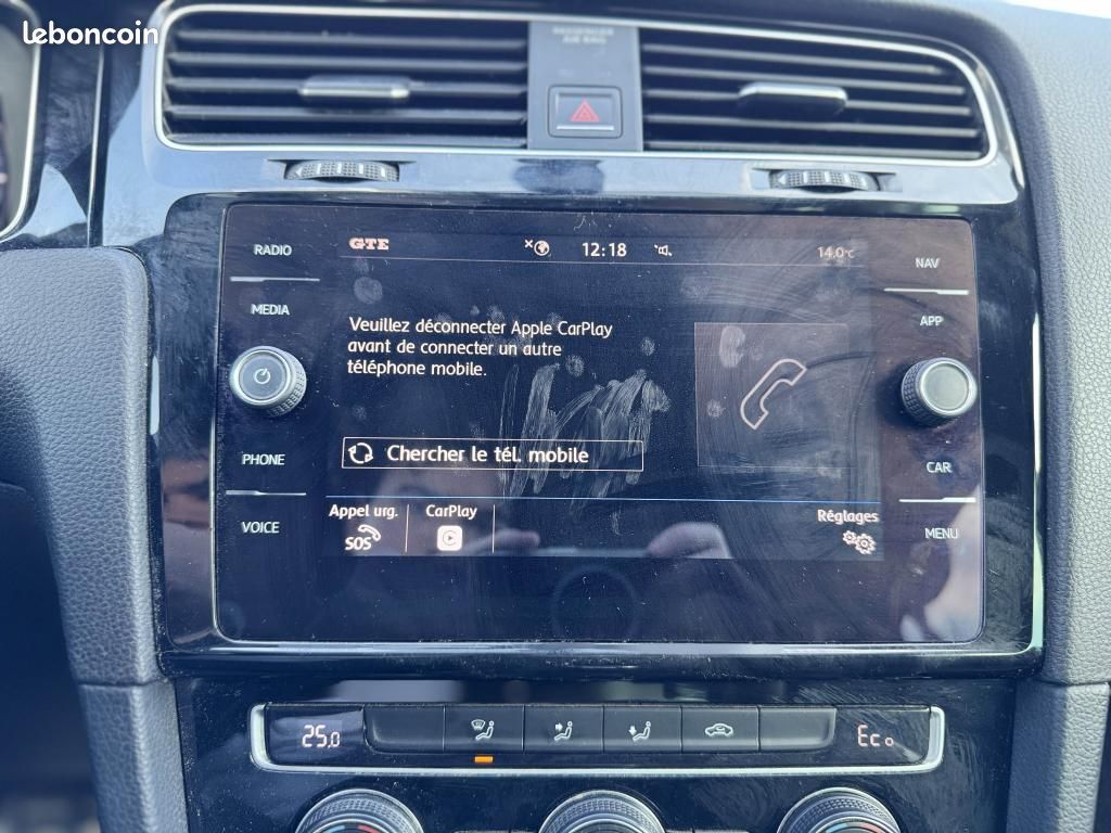 Volkswagen golf gte 204ch - cam - carplay - virtual phase 2 (image 23)