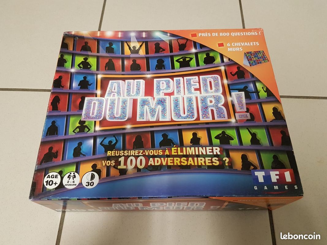 Jeu de société "au pied du mur" (image 1)