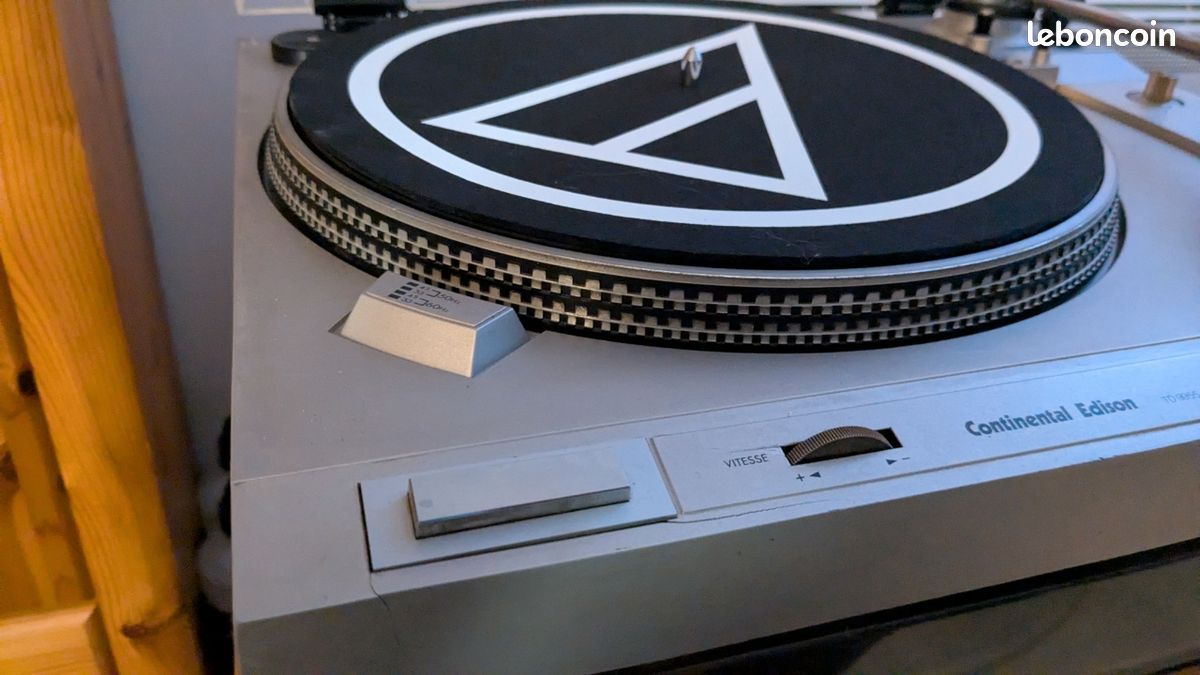 Platine Vinyle CONTINENTALE EDISON TD 9156 - Photo, audio & vidéo