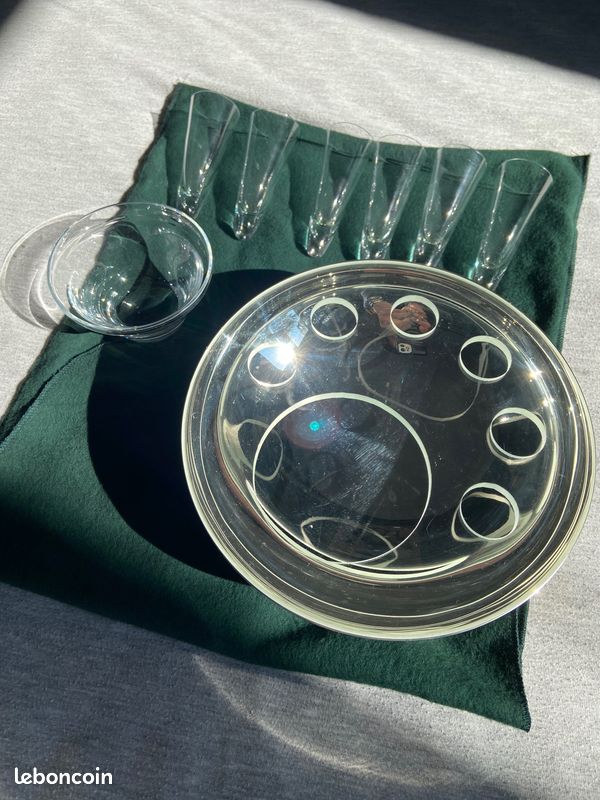 Service à Caviar Et Vodka ERCUIS - Pour 6 Personnes, Plaqué Argent - Neuf (Défauts Mineurs Possibles)
