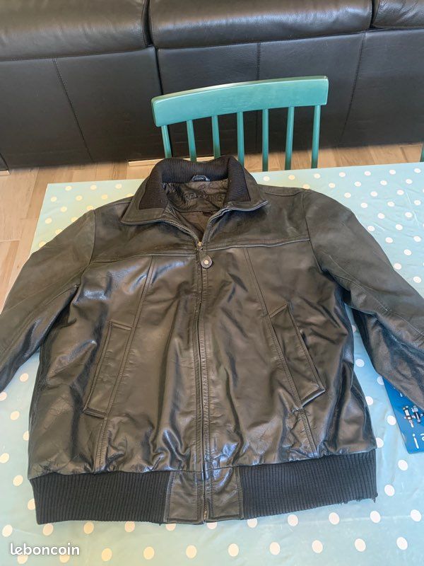 Veste redskins cuir (image 2)
