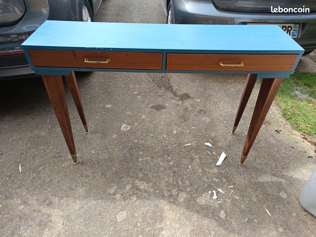 Meuble console pieds Compas (image 1)