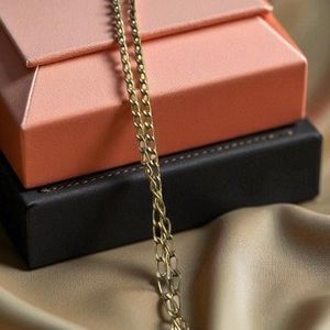 Collier Vintage Plaqué Or - Bijou Rétro élégant Pour Collectionneurs