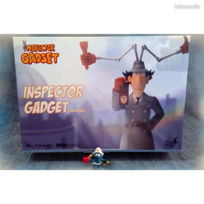 INSPECTOR INSPECTEUR GADGET - 1983 MOC PVC Hasbro Figure Figurine