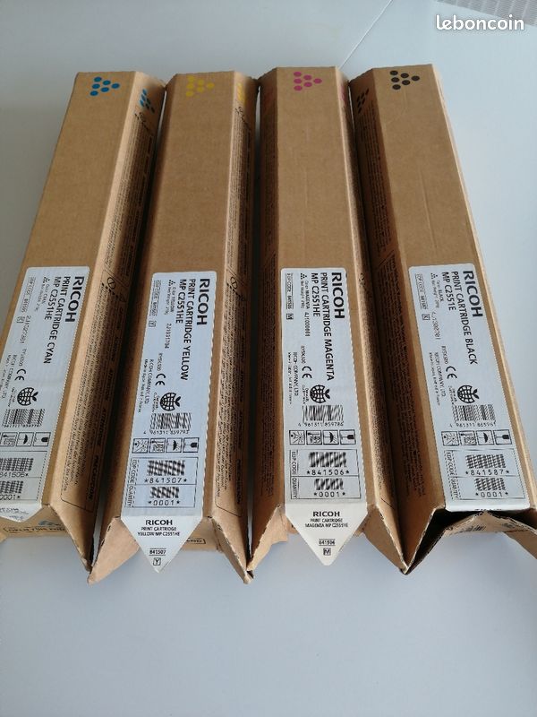 Cartouches ricoh X 4 (image 1)