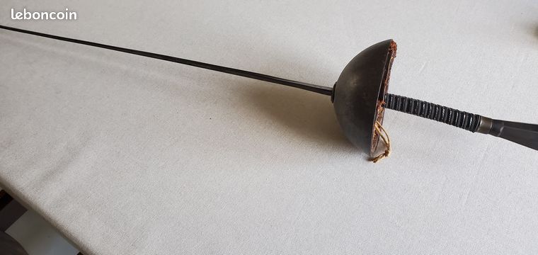 Ancien Masque De Casque D’escrime – Vintage – Pour Fleuret, épée, Sabre