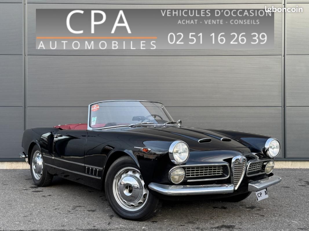 Alfa Romeo 2000 SPIDER TOURING TRÈS BEL ÉTAT 3500 KMS (image 1)