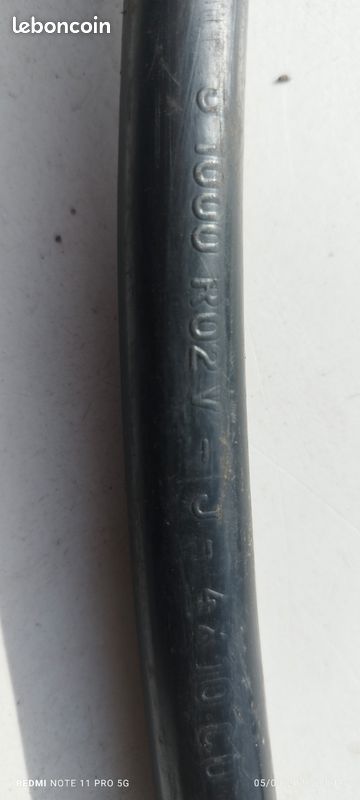 21 m Câble u 1000 R02V-J- 4x10 cu-use206 (rigide) (image 6)