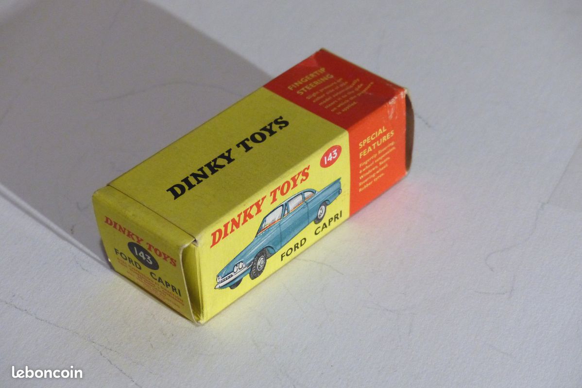 Boîte Vide Vintage Dinky Toys Pour Ford Fiesta Référence 1541 - Occasion Pour Collection