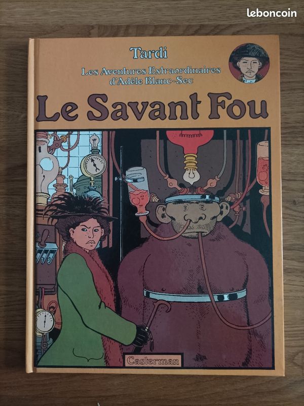 BD Adèle blanc-sec le savant fou Tardi (image 1)