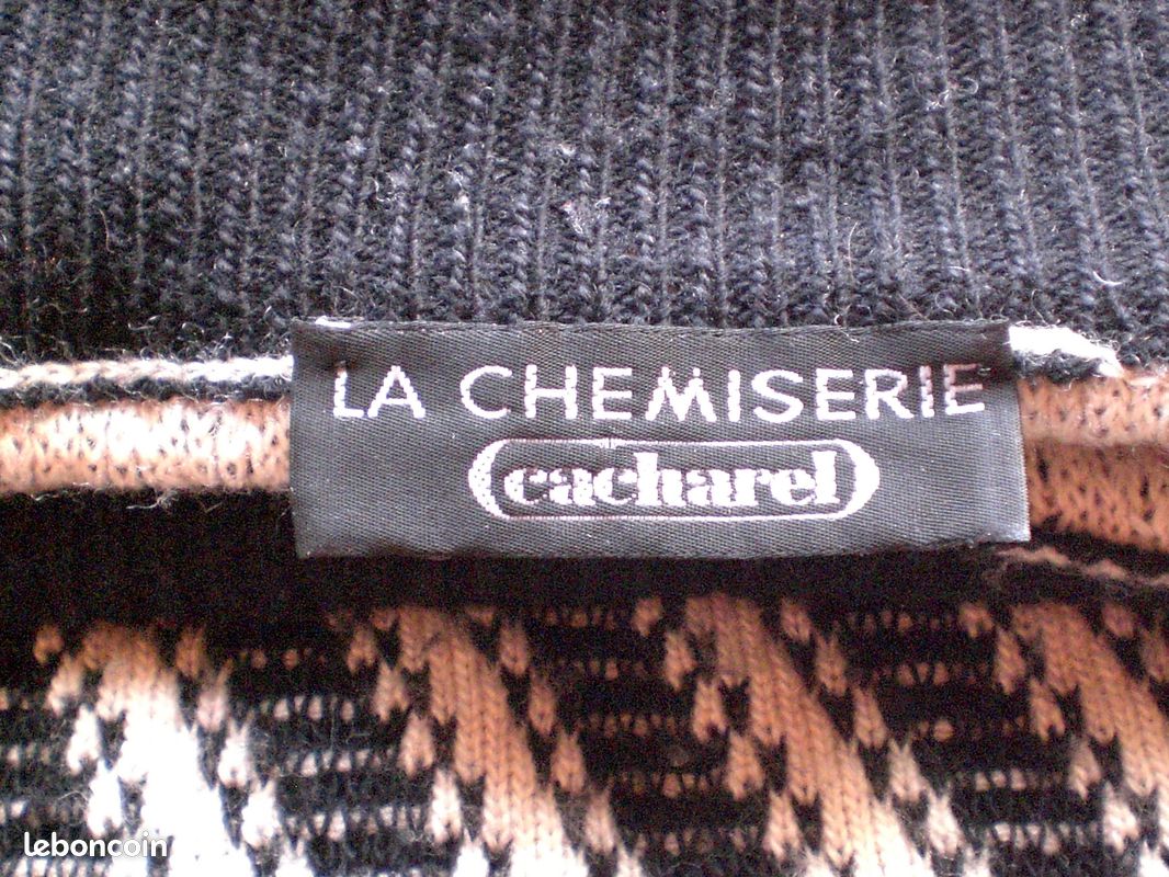 Pull "NEUF" marque "CACHAREL", LA CHEMISERIE (image 3)