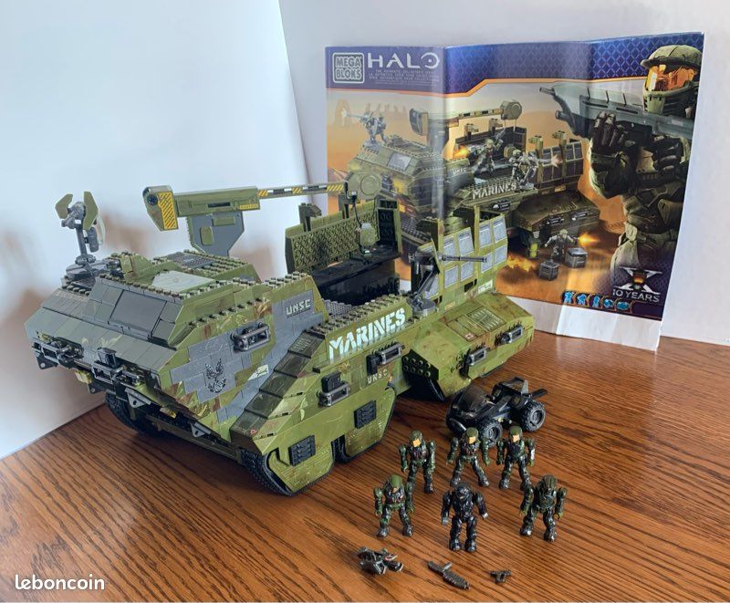 Elephant Mega Bloks Mega Bloks HALO UNSC Elephant 96942 Jeux Jouets