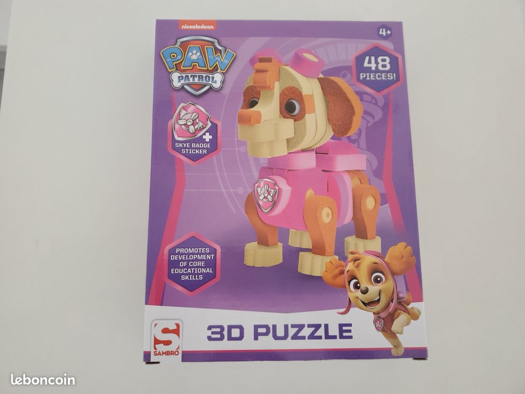 Ravensburger -- Puzzle ball 3D - Pat Patrouille - 54 Pièces