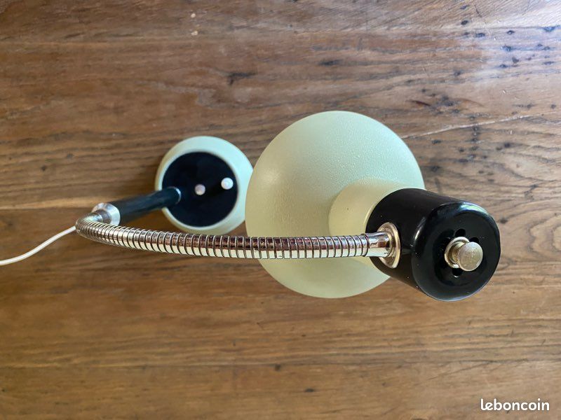 Lampe de bureau articulée de style industriel vintage (années 1960) (image 6)