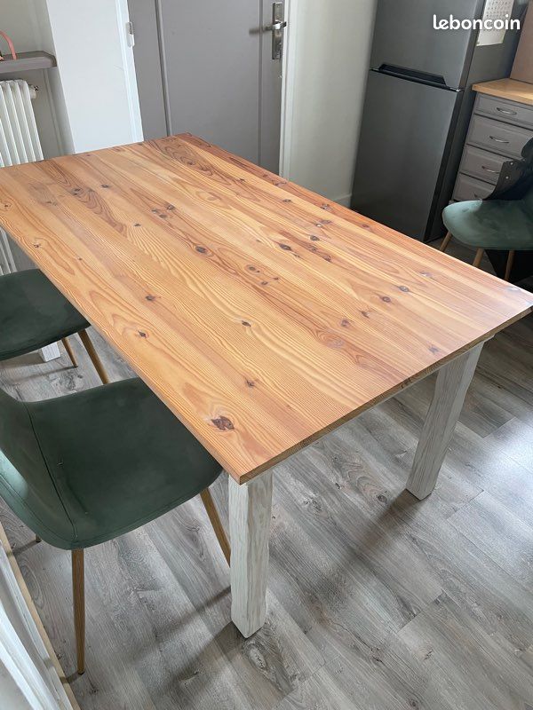 Table Repas Bois - 160 x 90 (image 1)