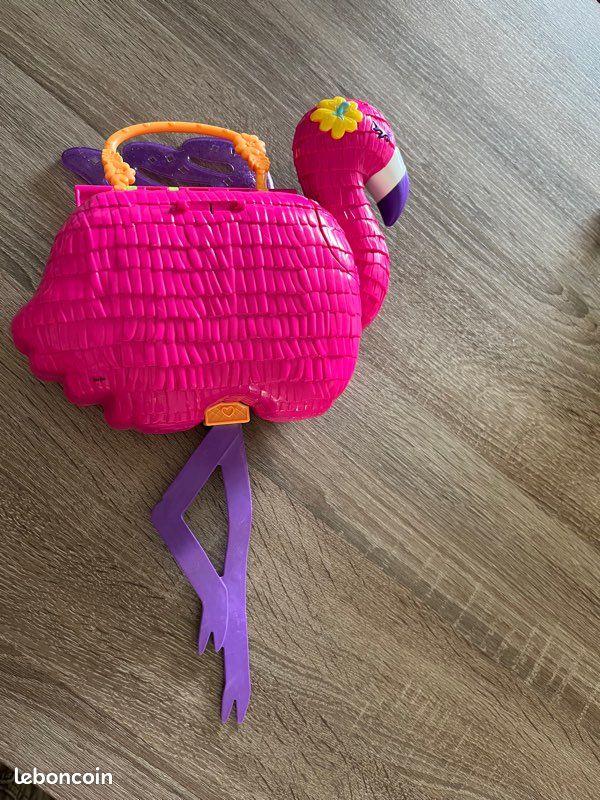 Poly pocket flamant rose (image 3)
