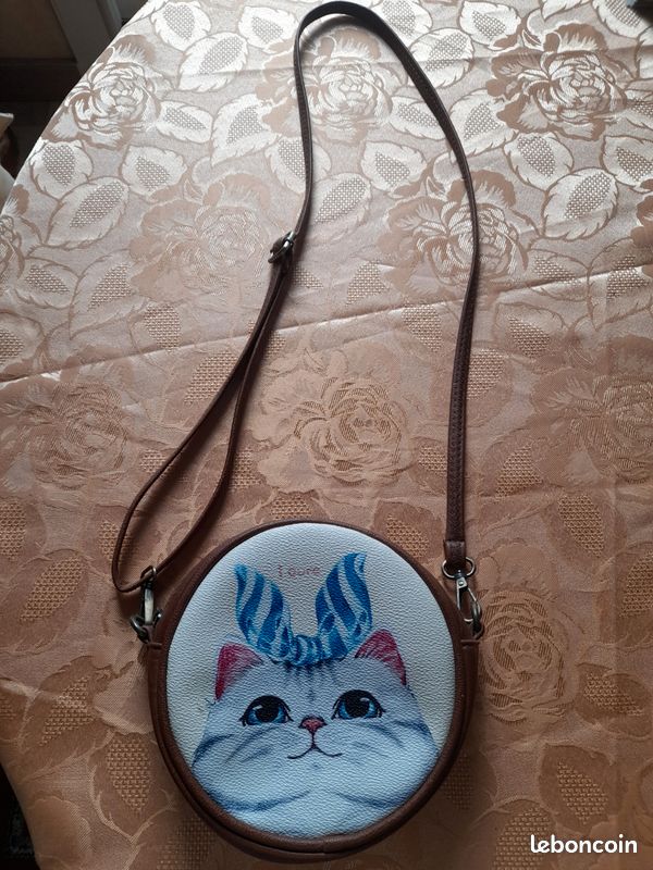 Sac à bandoulière Chat (image 4)