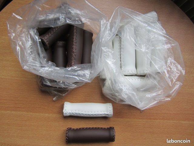 Lot de 8 paires de poignées vélo en simili cuir (image 3)