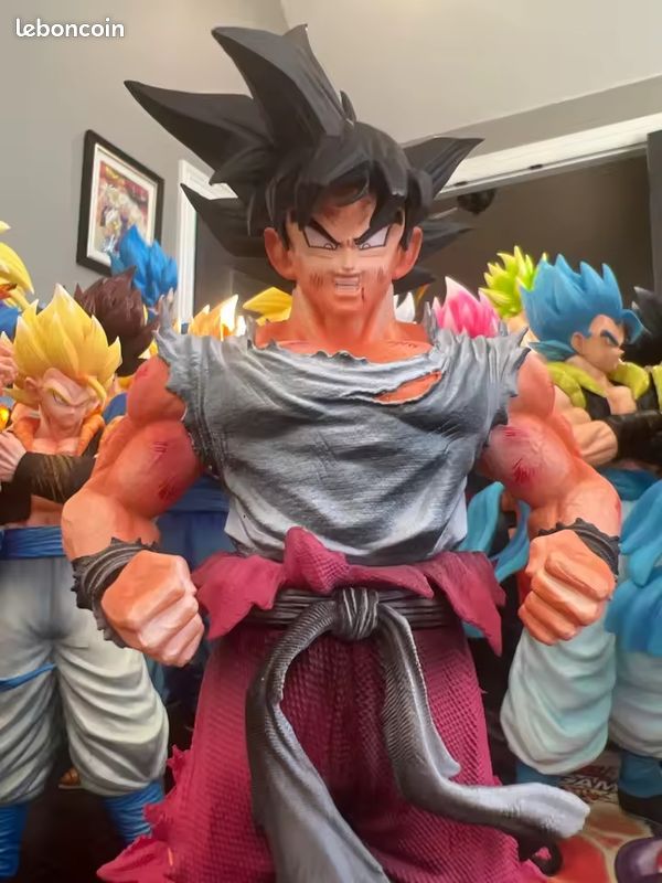 FIGURINE ATLAS DRAGON Ball Z - Songoku Saiyan 4 1996 EUR 4,90 - FR